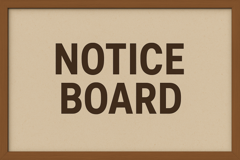 Notice Board