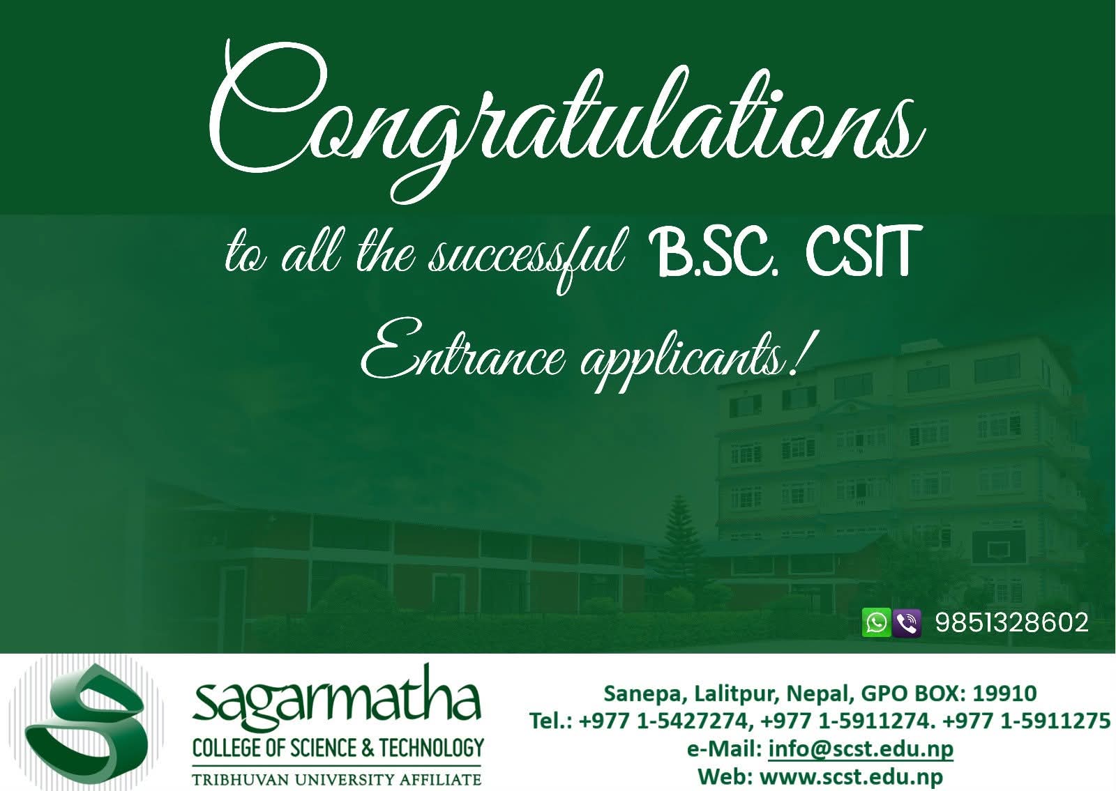 Congratulation !